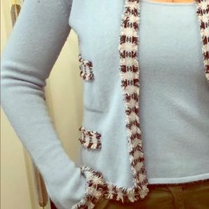 Chanel cashmere sweater set